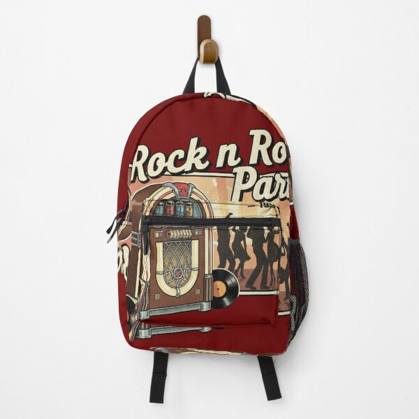 Item preview, Rock N Roll Party 1958 Vintage Shirt | Retro Jukebox Music Design | Classic 50s Dance & Vinyl Art designed and sold by ObsidianUruk.