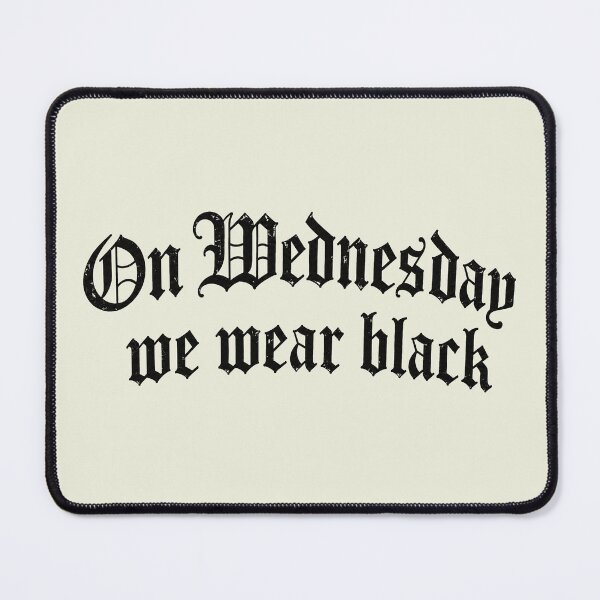 Item preview, On Wednesdays We Wear Black 2 designed and sold by RamblingerArt.
