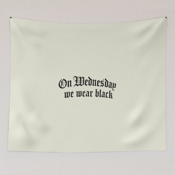 Item preview, On Wednesdays We Wear Black 2 designed and sold by RamblingerArt.