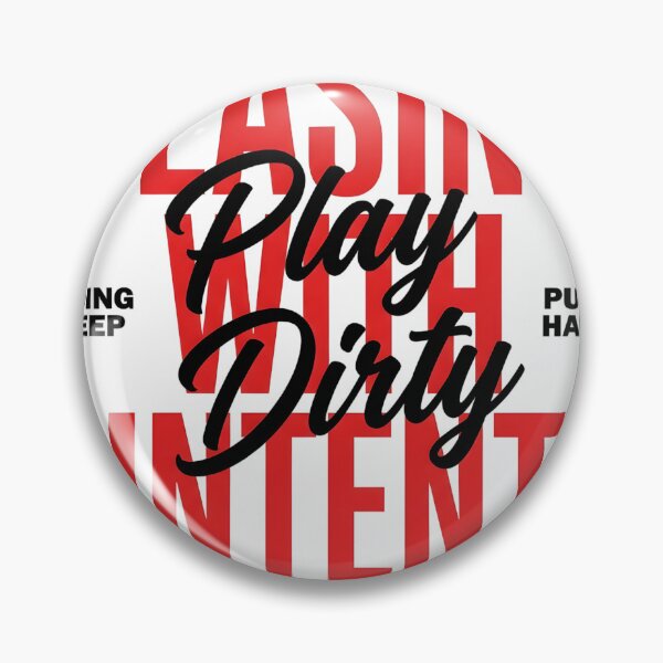 Item preview, Teasing With Intent Play Dirty Typography designed and sold by P2P-paotopao.