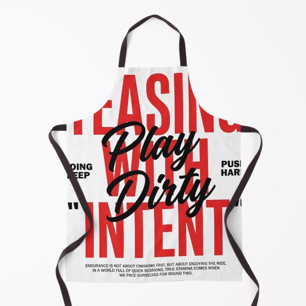 Item preview, Teasing With Intent Play Dirty Typography designed and sold by P2P-paotopao.