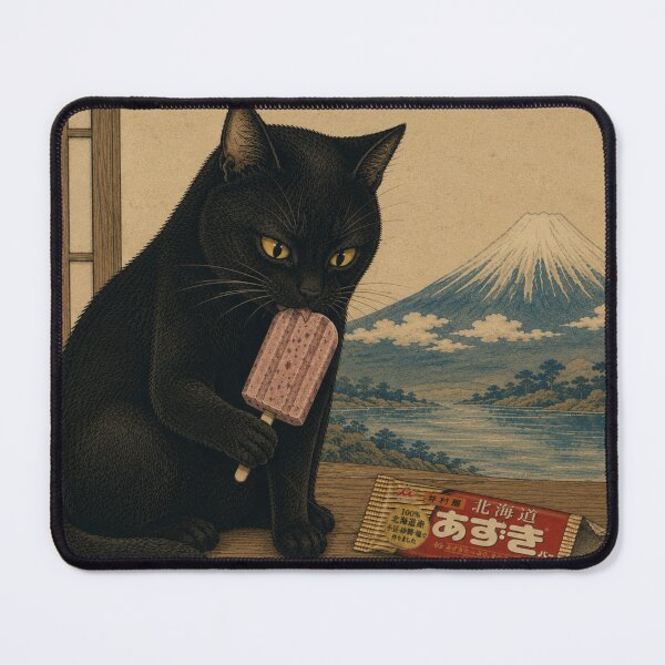 Item preview, Japanese Azuki Bar Cat: A Summer Treat designed and sold by Komatoya.