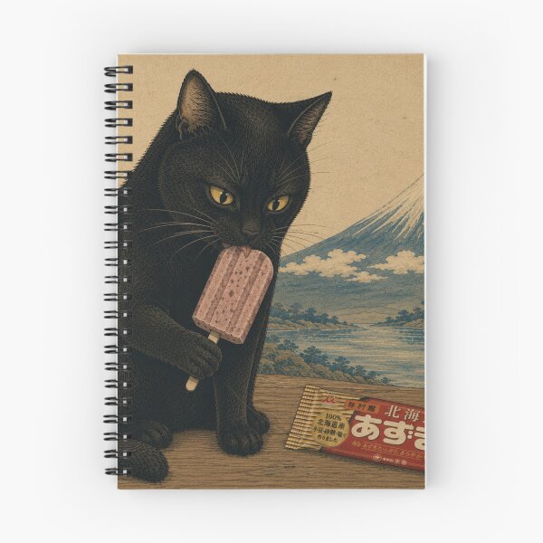 Item preview, Japanese Azuki Bar Cat: A Summer Treat designed and sold by Komatoya.