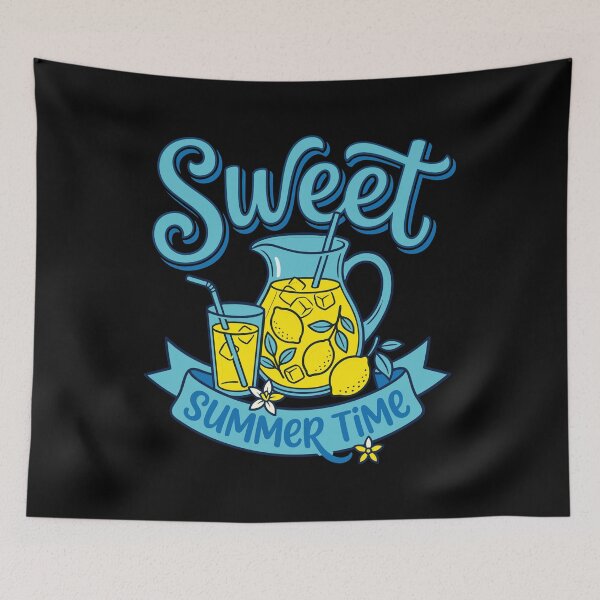 Item preview, Sweet Summer Time Retro Lemonade Pitcher designed and sold by KroghDs.