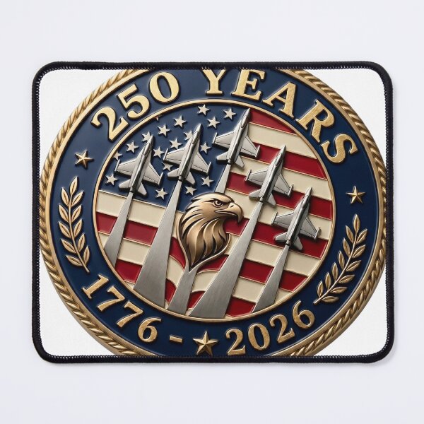 Item preview, 250 Years American 1776 2026 250th 4th July Independence Day T-Shirt designed and sold by ArtyLify.