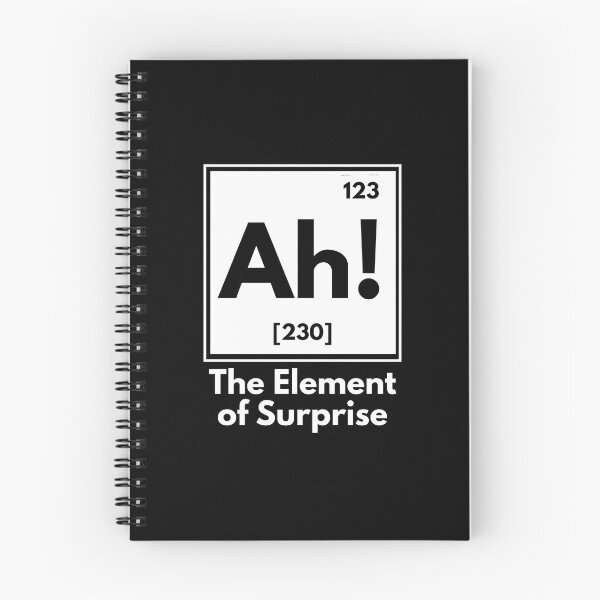 Item preview, Ah-The-Element-Of-Surprise designed and sold by Dondonmart.