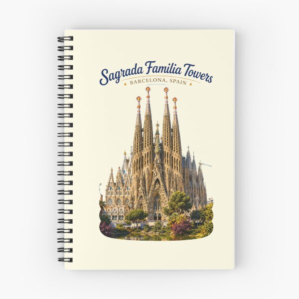 Item preview, Sagrada Familia Towers Barcelona, Spain designed and sold by Myra365Art.