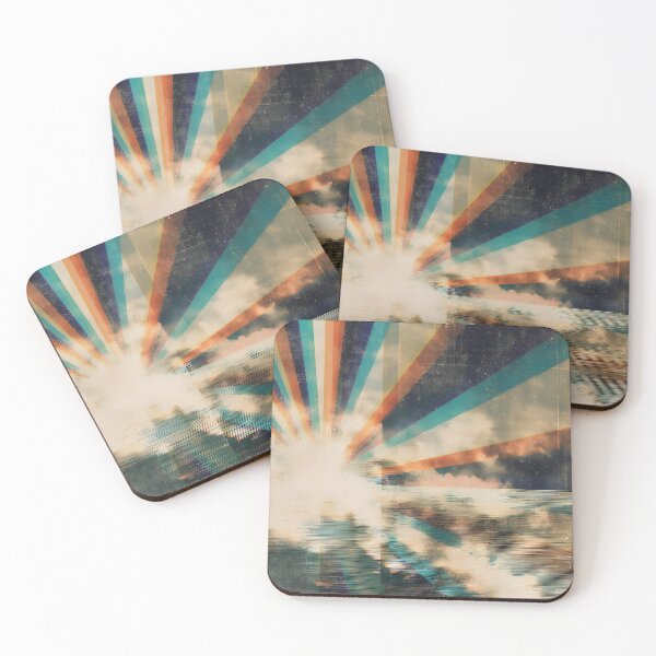 Item preview, Dark sunburst glitch distortion designed and sold by Newrealis.
