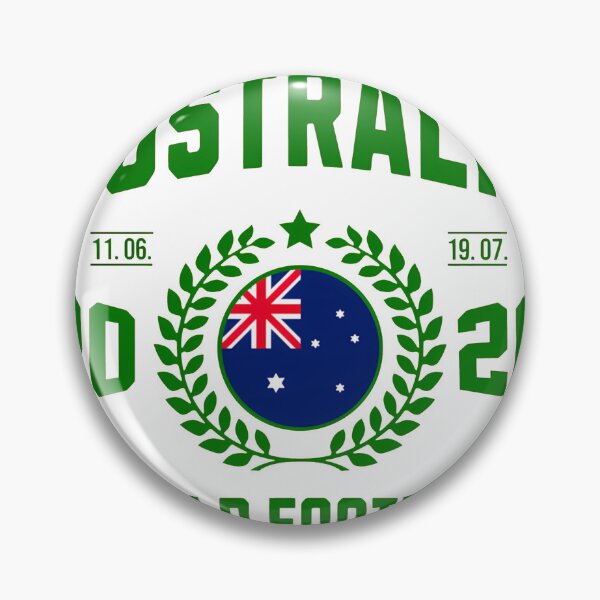 Item preview, Australia Football Supporter 2026 Badge Design T-Shirt_84072626 designed and sold by gidget-gadget.
