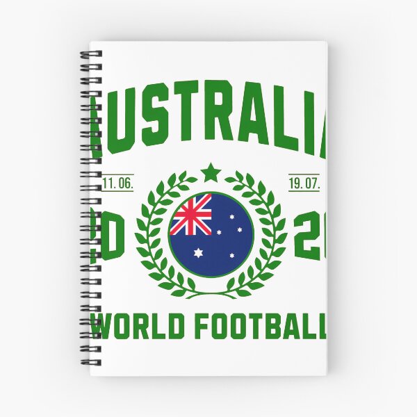 Item preview, Australia Football Supporter 2026 Badge Design T-Shirt_84072626 designed and sold by gidget-gadget.