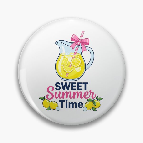 Item preview, Sweet Summer Time Preppy Lemonade Pitcher designed and sold by KroghDs.