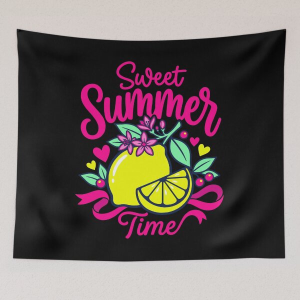 Item preview, Sweet Summer Time Preppy Floral Lemon designed and sold by KroghDs.