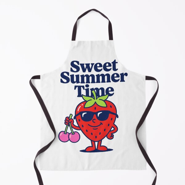 Item preview, Sweet Summer Time Cool Cartoon Strawberry designed and sold by KroghDs.