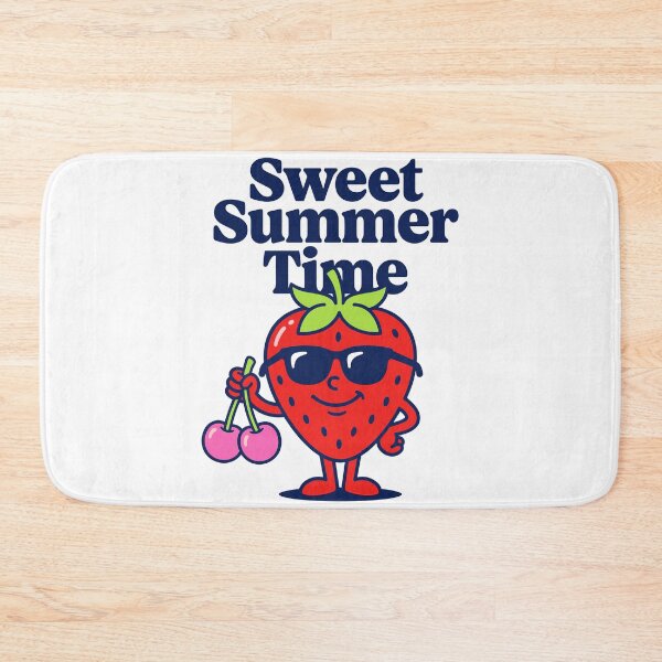 Item preview, Sweet Summer Time Cool Cartoon Strawberry designed and sold by KroghDs.