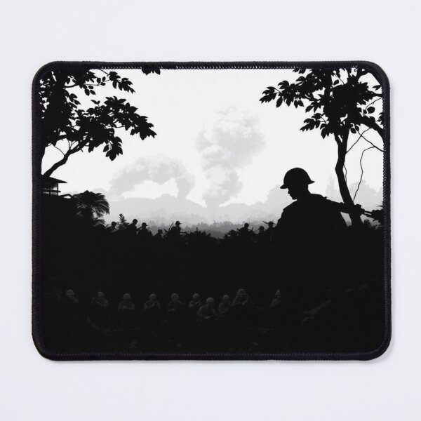 Item preview, Jungle Warriors Silhouette - Epic War Battle Scene designed and sold by EllDAV777.