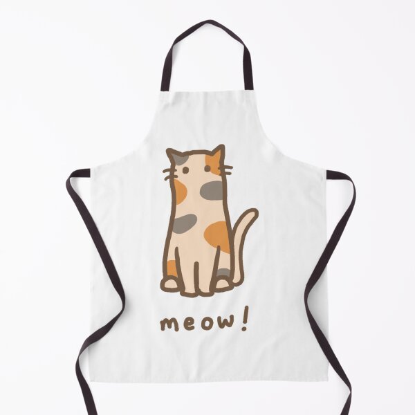 Item preview, Cute Calico Tortoiseshell Cat Kawaii Meow Illustration designed and sold by dezilimCat.