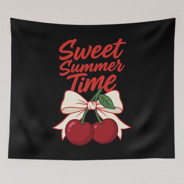 Item preview, Sweet Summer Time Preppy Cherries designed and sold by KroghDs.