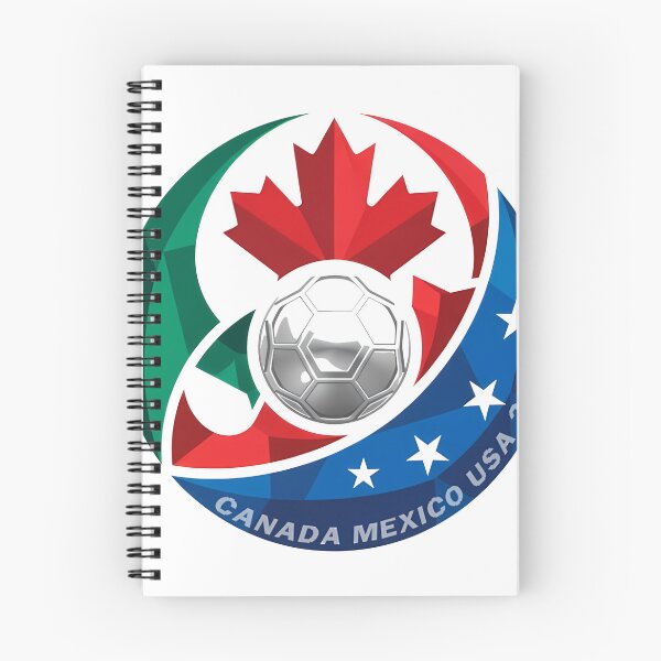 Item preview, Canada Mexico USA 2026 Round Soccer Emblem Cup T-Shirt_83488590 designed and sold by gidget-gadget.