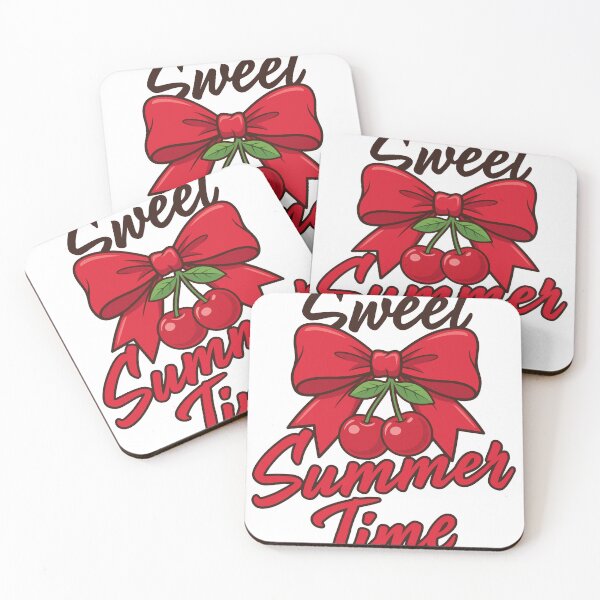 Item preview, Sweet Summer Time Preppy Cherry Bow designed and sold by KroghDs.