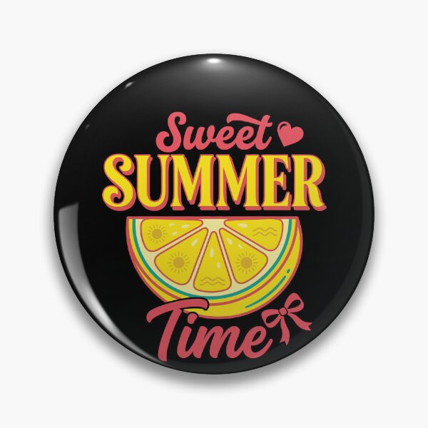 Item preview, Sweet Summer Time Retro Lemon Slice designed and sold by KroghDs.