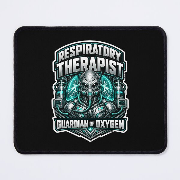 Item preview, Cool Cyberpunk Alien Respiratory Therapist Guardian Of Oxygen Sci Fi Healthcare Week Design designed and sold by ClinicalHubs.
