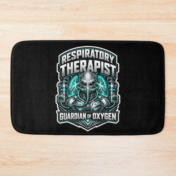 Item preview, Cool Cyberpunk Alien Respiratory Therapist Guardian Of Oxygen Sci Fi Healthcare Week Design designed and sold by ClinicalHubs.