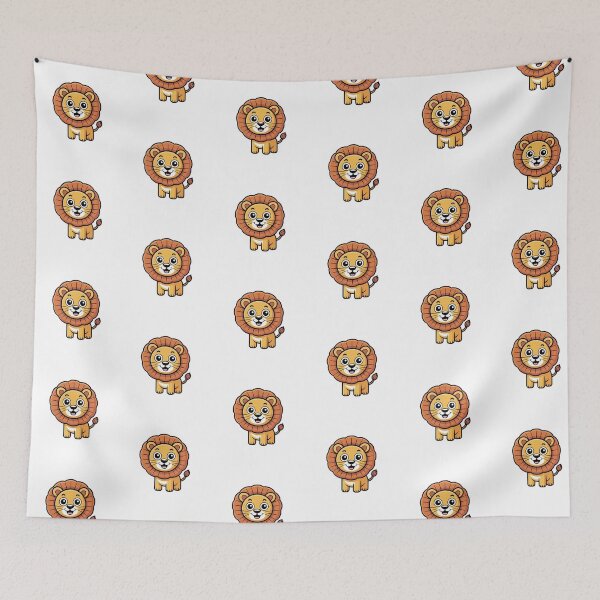 Item preview, Cute Cartoon Lion Animal Lover designed and sold by QuiteOrbit.