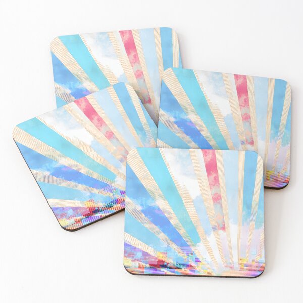 Item preview, Sunburst glitch art distortion designed and sold by Newrealis.