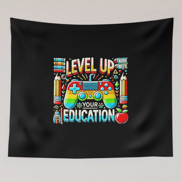Item preview, Level Up Education Teacher Gamer Classroom Learning Motivation designed and sold by FGTV2021.
