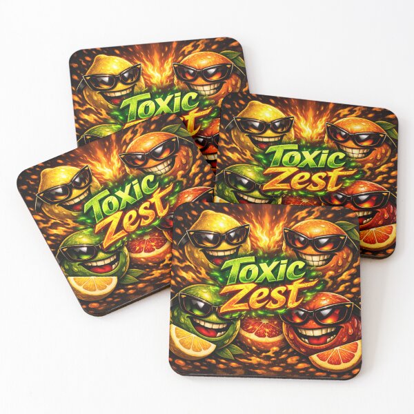 Item preview, Toxic Zest Angry Citrus Fruits Funny Badass Design designed and sold by JREEHBRAND.
