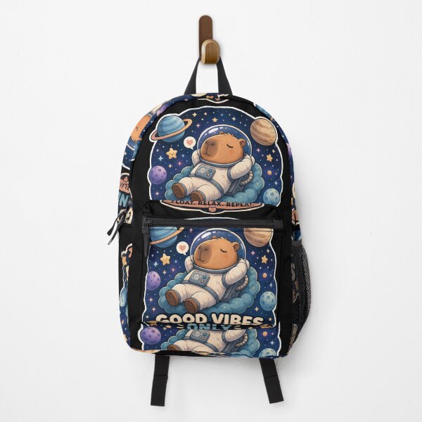 Item preview, Floating Space Capybara | Kawaii Astronaut designed and sold by Noxivora.