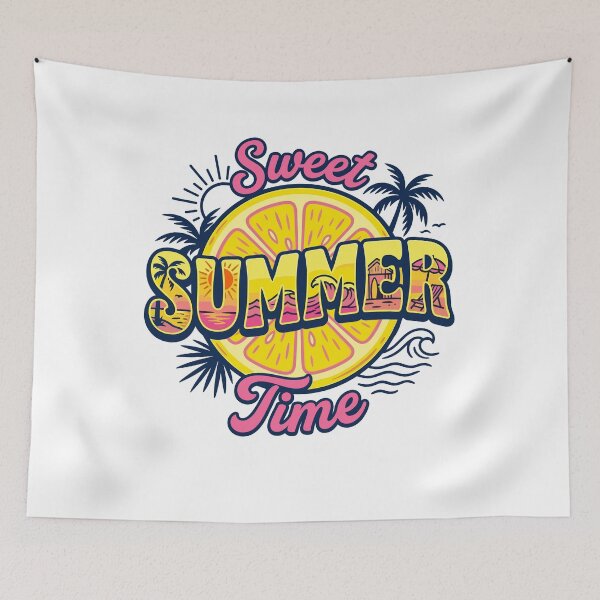 Item preview, Sweet Summer Time Tropical Beach Lemon designed and sold by KroghDs.