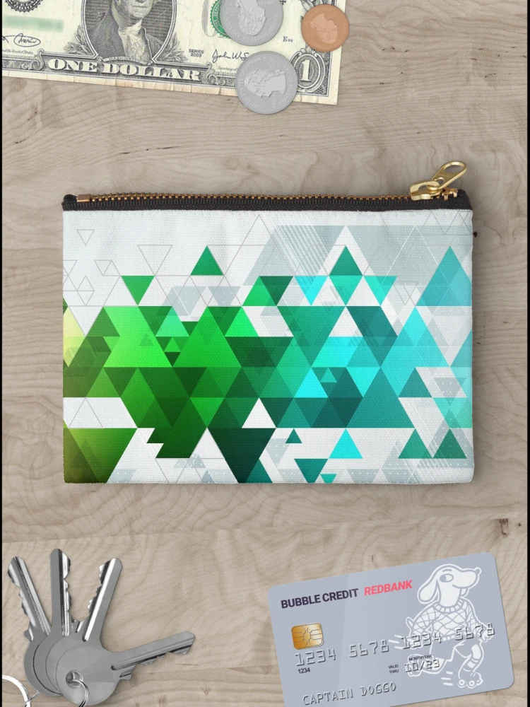Thumbnail 3 of 4, Zipper Pouch, Triangular designed and sold by hyperite.