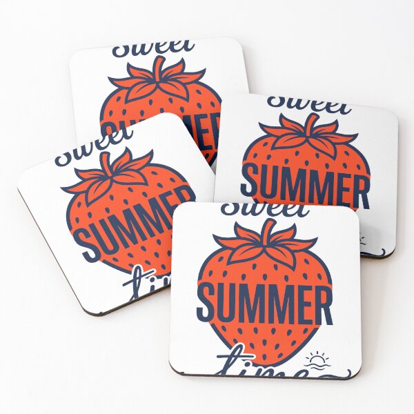 Item preview, Sweet Summer Time Retro Strawberry designed and sold by KroghDs.