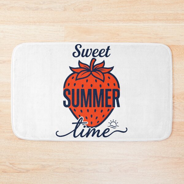 Item preview, Sweet Summer Time Retro Strawberry designed and sold by KroghDs.