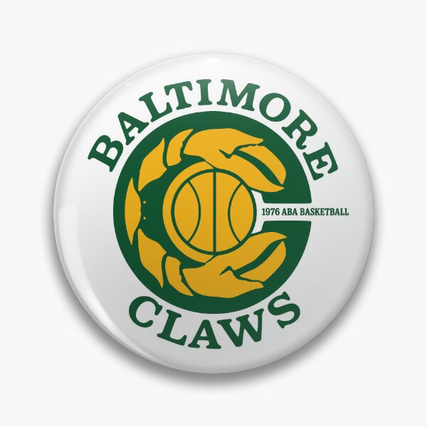 Item preview, Baltimore Claws Vintage ABA Logo – 1976 Retro Basketball Design designed and sold by RetroBasketball.