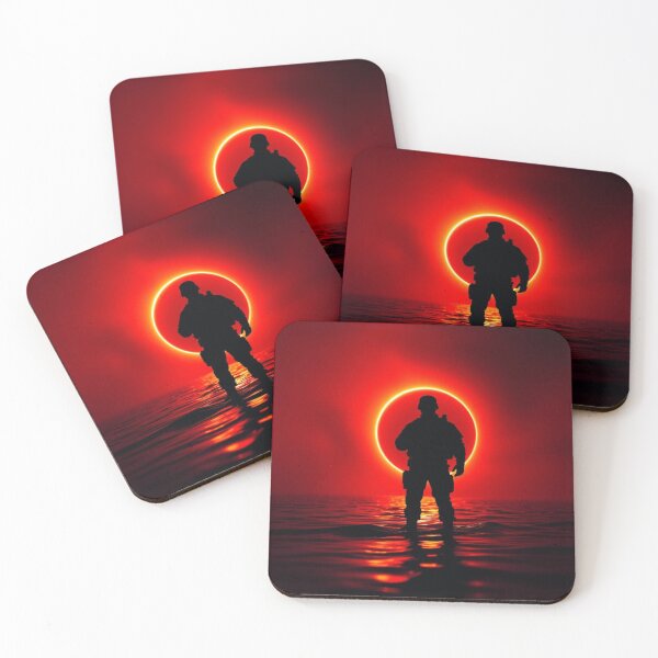 Item preview, Crimson Eclipse Soldier Silhouette designed and sold by EllDAV777.
