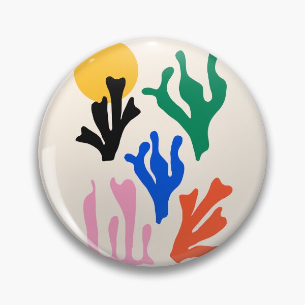 Item preview, Retro Minimalist Summer Abstract Inspired by Matisse designed and sold by MaiZephyr.