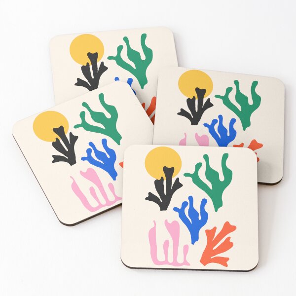 Item preview, Retro Minimalist Summer Abstract Inspired by Matisse designed and sold by MaiZephyr.
