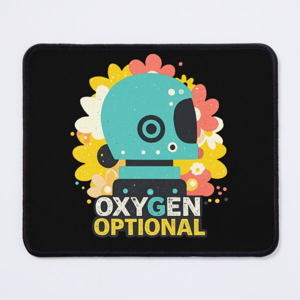 Item preview, Oxygen Optional – Surreal Astronaut Helmet with Floral Space Vibes designed and sold by JonelCrafts.