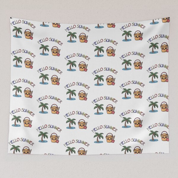 Item preview, Funny Happy Summer Vacation designed and sold by QuiteOrbit.