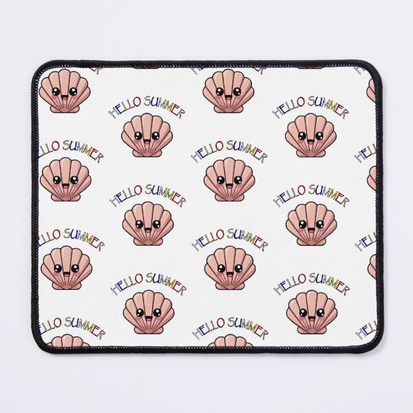 Item preview, Kawaii Beach Shell Summer Vacation designed and sold by QuiteOrbit.