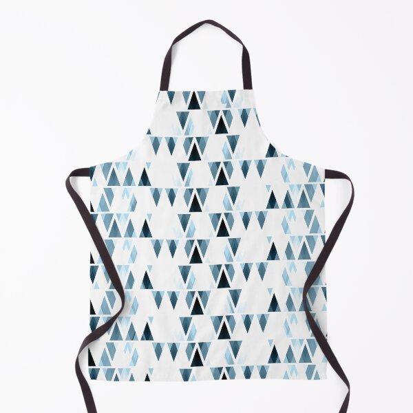 Item preview, Icicles Crystal Pieces - Blue Geometric Winter Theme Art designed and sold by K Design Store.
