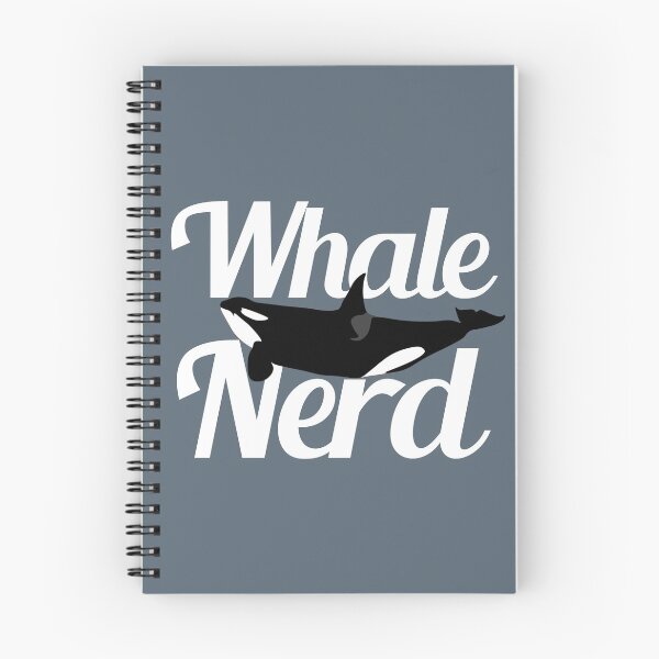 Item preview, Whale Nerd Orca (Light Text) designed and sold by One-Drop.