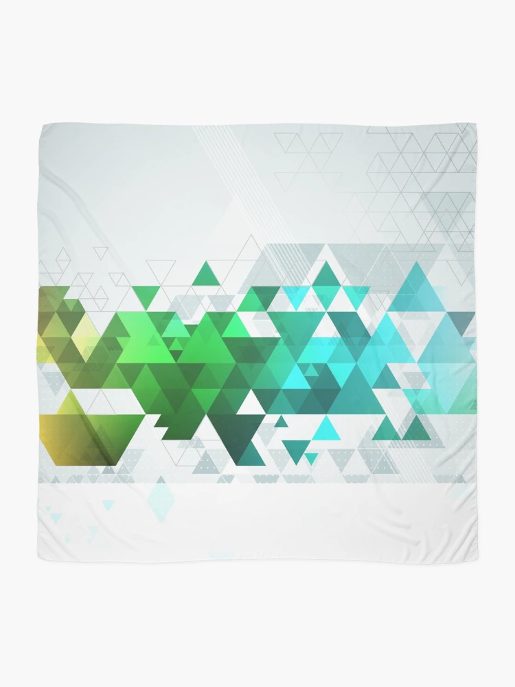 Thumbnail 2 of 3, Scarf, Triangular designed and sold by hyperite.