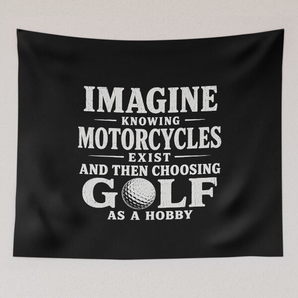 Item preview, Imagine Knowing Motorcycles Exist and Then Choosing Golf designed and sold by zoes-ink.
