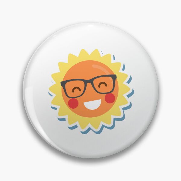 Item preview, Cute Smiling Sun Sticker designed and sold by priyanshustore.