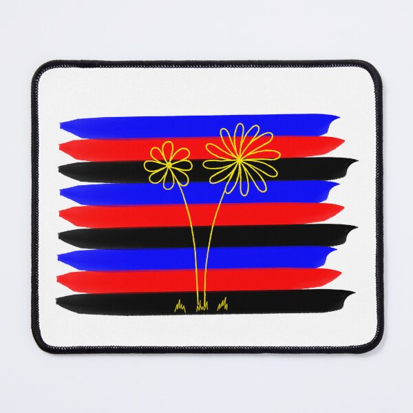 Item preview, Polyamory Pride Flower Doodle designed and sold by CrimsonAdri.