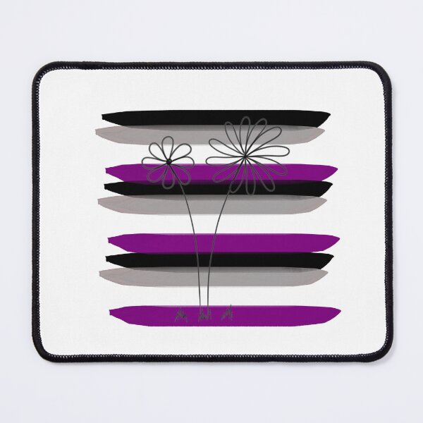 Item preview, Asexual Pride Flower Doodle designed and sold by CrimsonAdri.