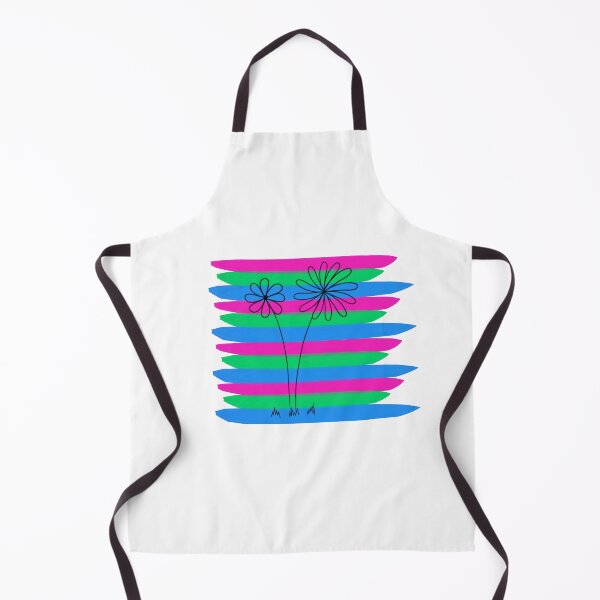 Item preview, Polysexual Pride Flower Doodle designed and sold by CrimsonAdri.